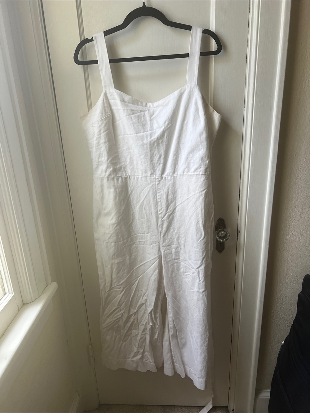 Gap white jumpsuit